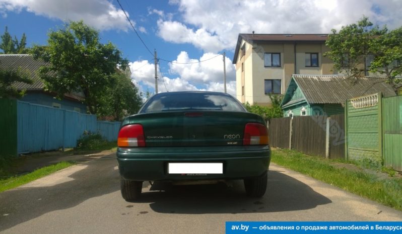 Продажа Chrysler Neon 1998 полный