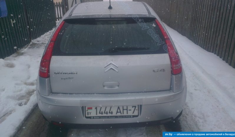 Продажа Citroen C4 2005 полный