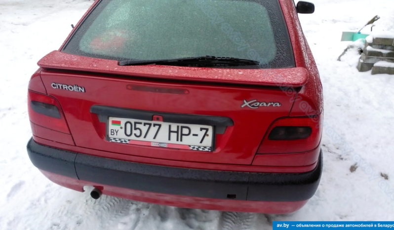 Продажа Citroen Xsara 1998 полный