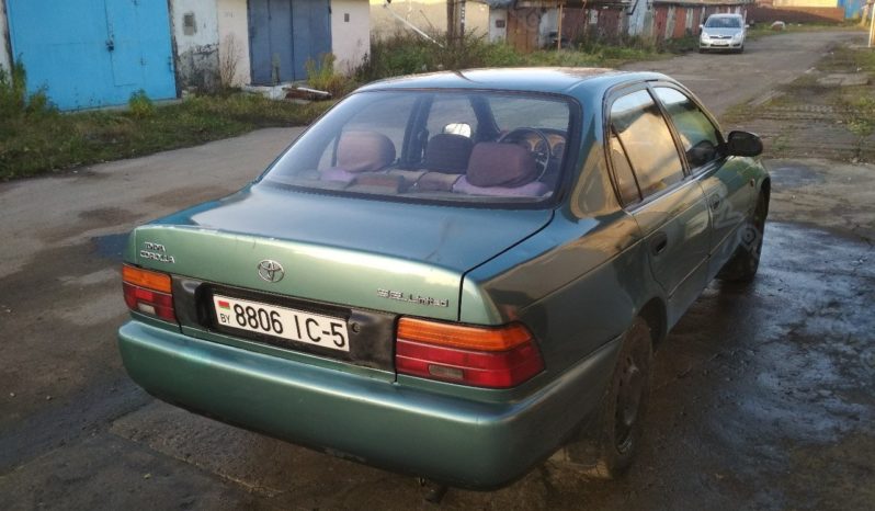 Toyota Corolla 1996 полный