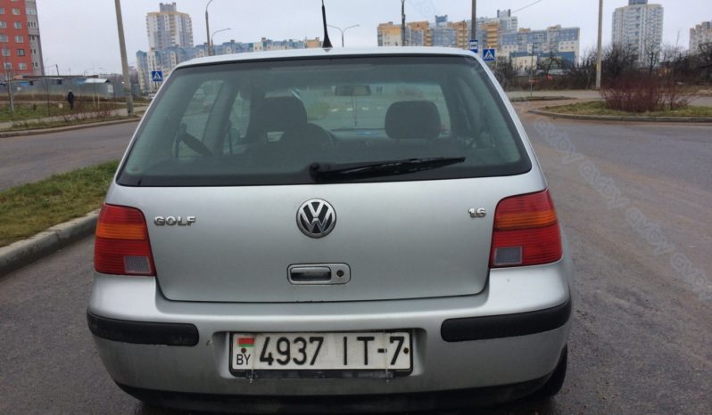 Volkswagen Golf 4 2001 полный