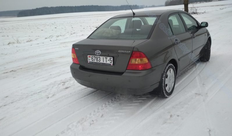 Toyota Corolla 2002 полный