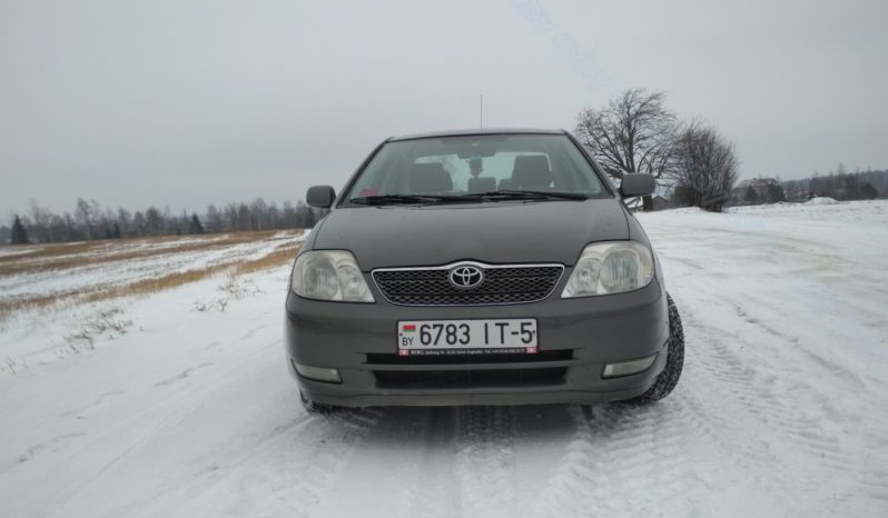 Toyota Corolla 2002 полный