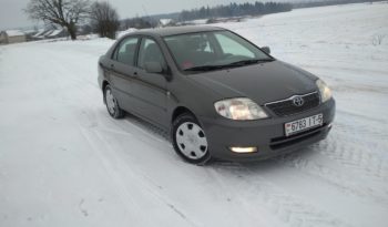 Toyota Corolla 2002 полный