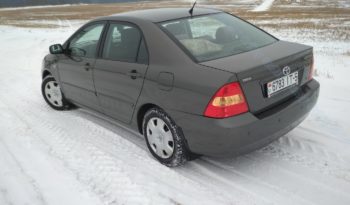 Toyota Corolla 2002 полный