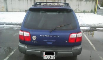 Subaru Forester 2000 полный