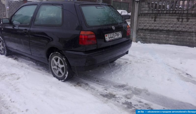 Volkswagen Golf 3 1994 полный