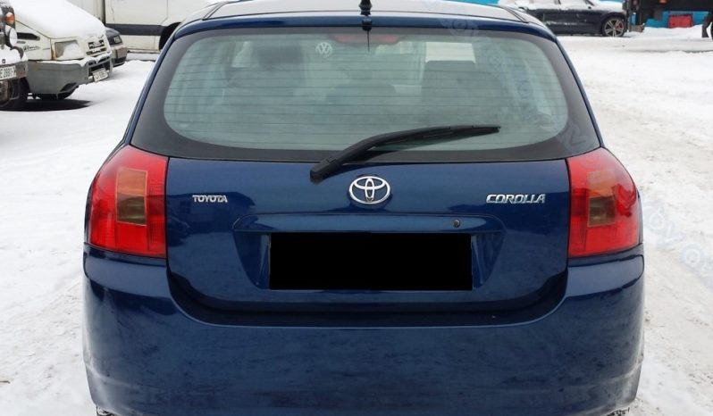 Toyota Corolla 2003 полный