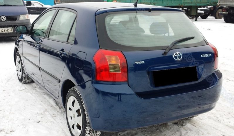 Toyota Corolla 2003 полный