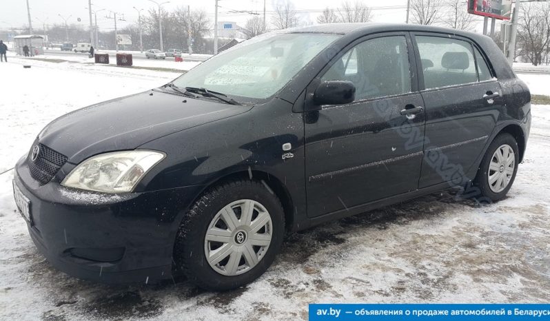 Toyota Corolla 2004 полный