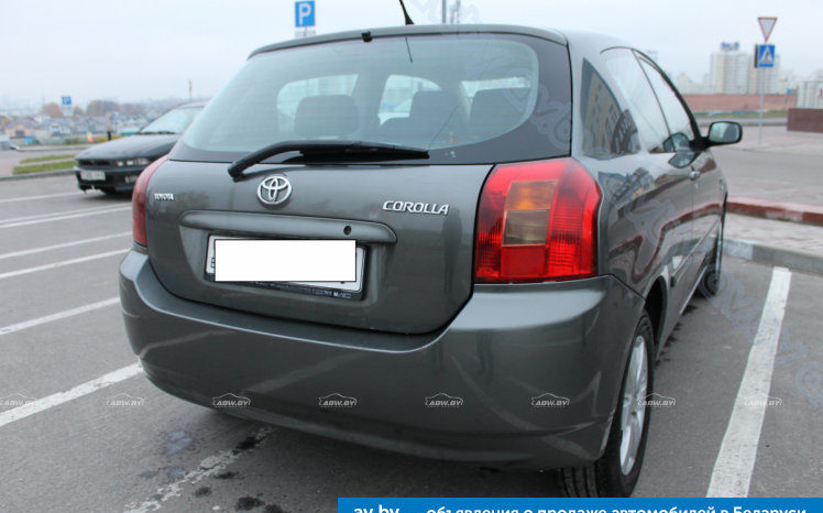 Toyota Corolla 2002 полный