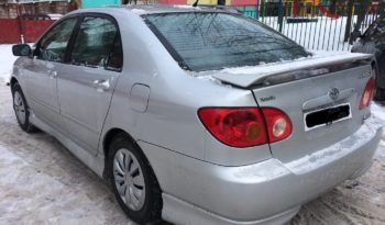 Toyota Corolla 2003 полный