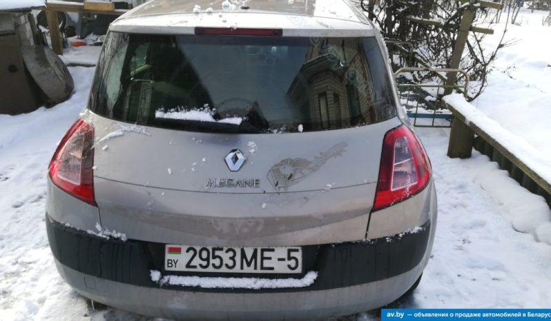 Renault Megane 2003 полный