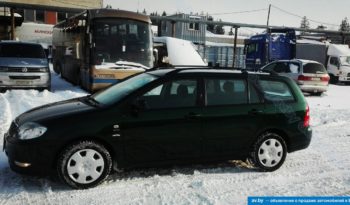 Toyota Corolla 2002 полный