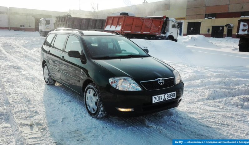 Toyota Corolla 2002 полный