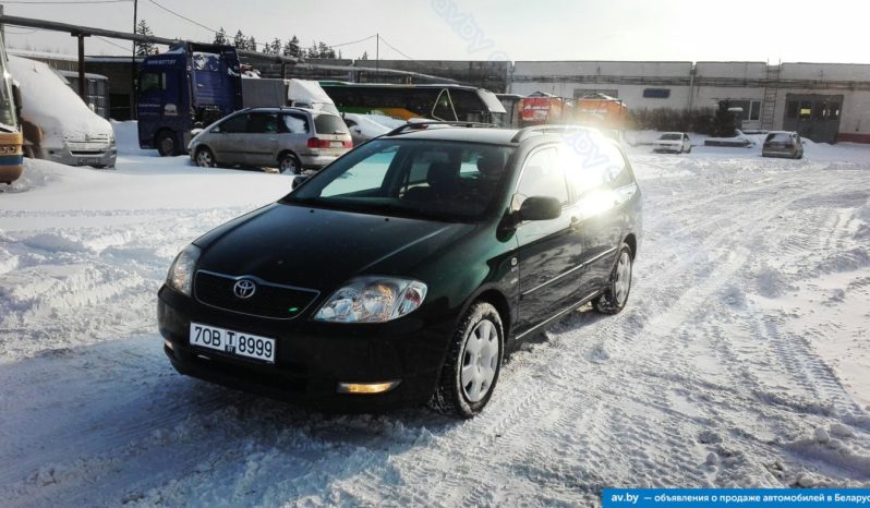 Toyota Corolla 2002 полный