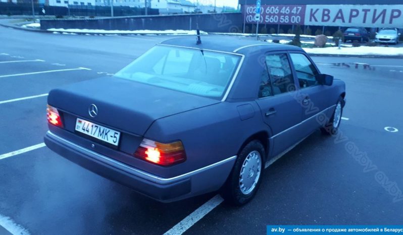 Mercedes E Класс 1991 полный