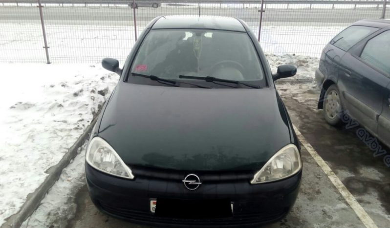 Opel Corsa 2001 полный