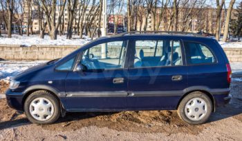 Opel Zafira 2002 полный