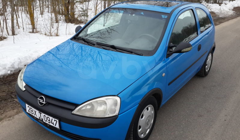 Opel Corsa 2001 полный