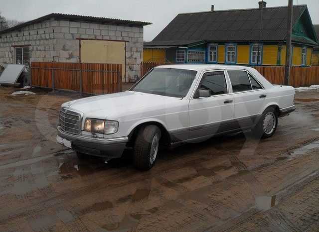 Mercedes S Класс 1987 полный