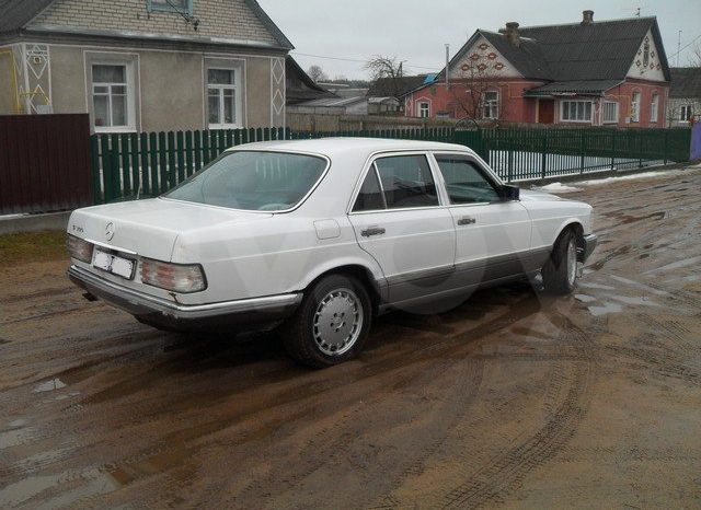 Mercedes S Класс 1987 полный