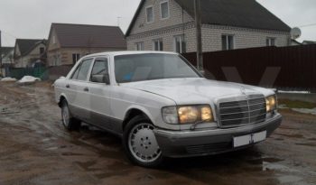 Mercedes S Класс 1987 полный