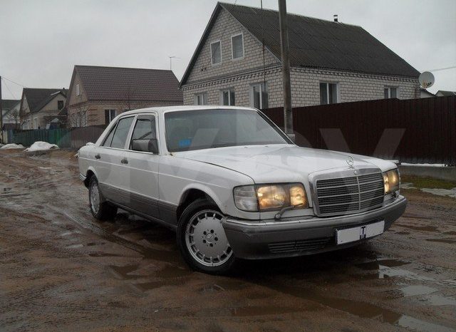 Mercedes S Класс 1987 полный