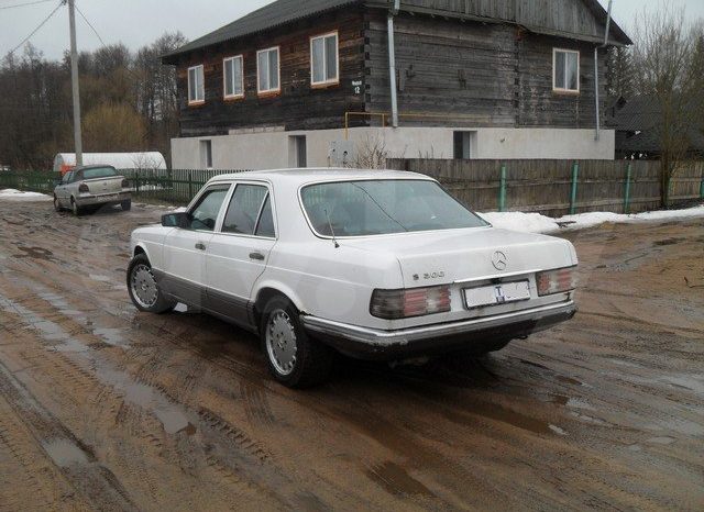 Mercedes S Класс 1987 полный