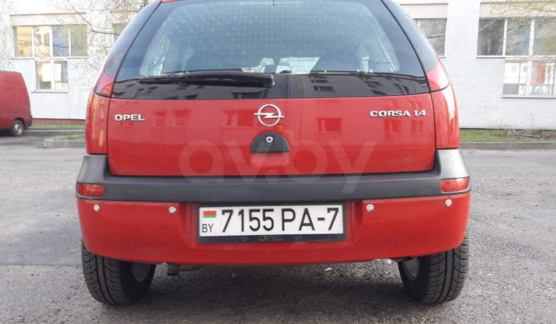 Opel Corsa 2003 полный