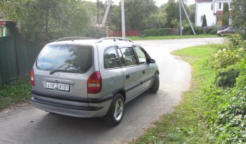 Opel Zafira 1999 полный