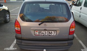 Opel Zafira 2001 полный