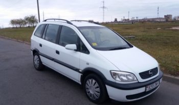 Opel Zafira 2001 полный