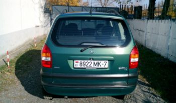 Opel Zafira 2002 полный