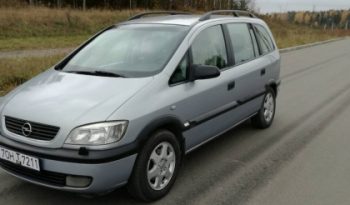 Opel Zafira 1999 полный