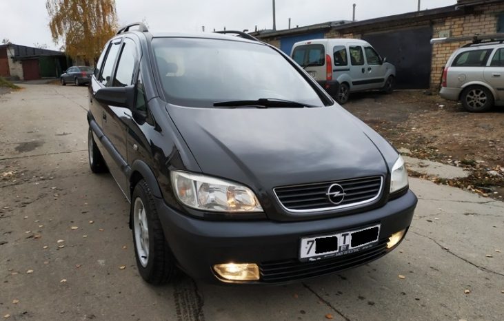 Opel Zafira 2000 полный