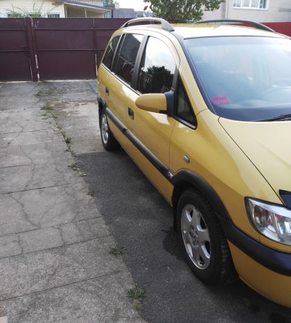 Opel Zafira 2001 полный