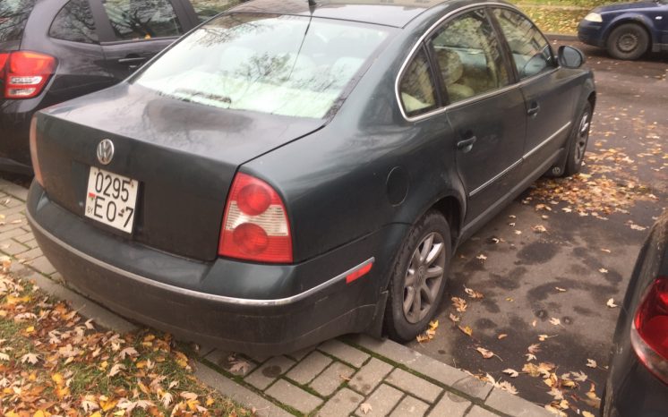 Volkswagen Passat B5 2004 полный