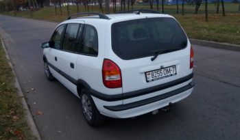 Opel Zafira 2001 полный