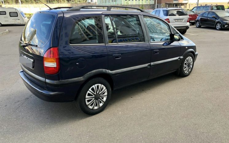 Opel Zafira 2000 полный