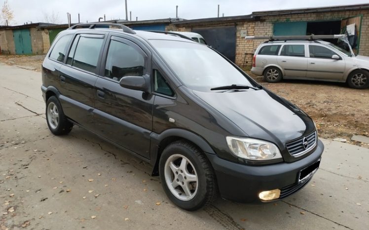 Opel Zafira 2000 полный