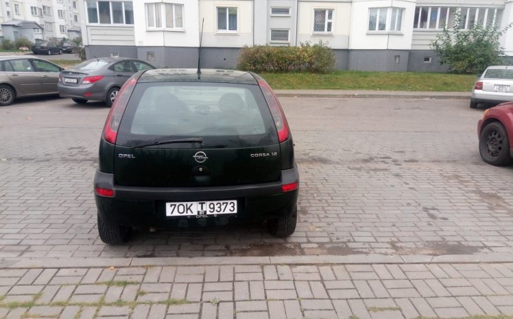 Opel Corsa 2000 полный