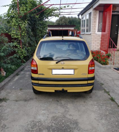 Opel Zafira 2001 полный