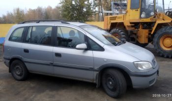 Opel Zafira 2000 полный