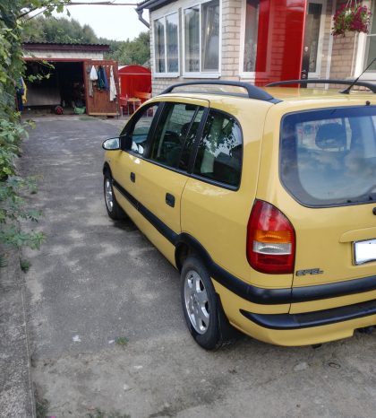 Opel Zafira 2001 полный