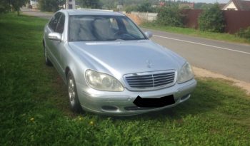 Mercedes S Класс 2000 полный