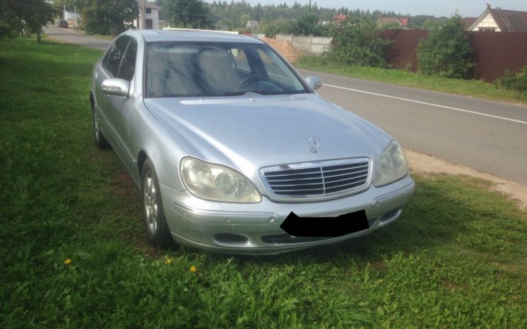 Mercedes S Класс 2000 полный