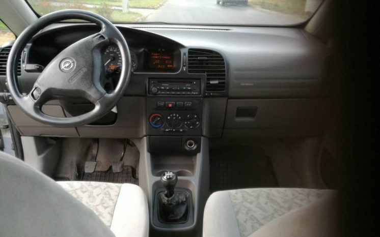 Opel Zafira 1999 полный