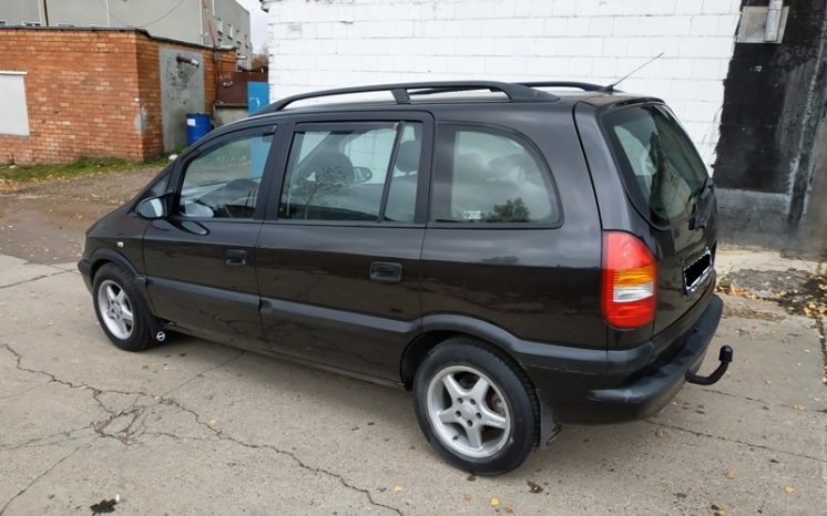 Opel Zafira 2000 полный