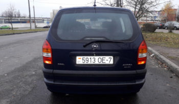 Opel Zafira 2002 полный